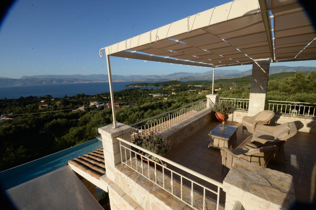 Villa Melanthi Kassiopi Corfu Exterior foto